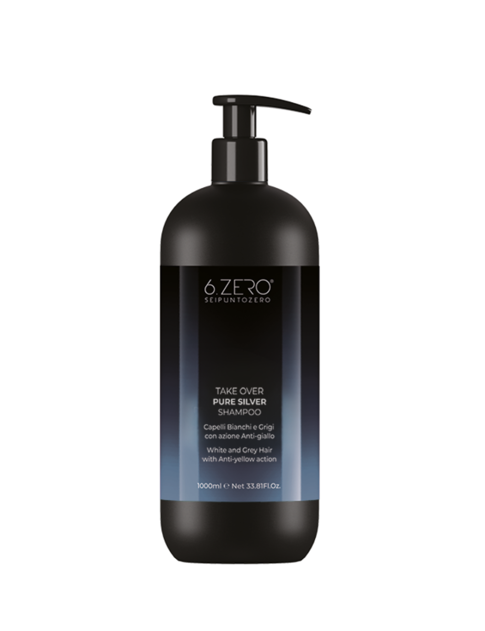 6.ZERO Take Over – Pure Silver Shampoo