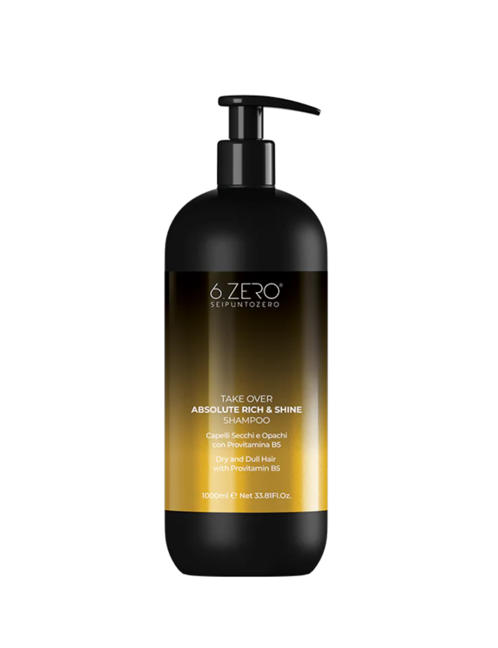 6.ZERO Take Over – Absolute Rich & Shine Shampoo
