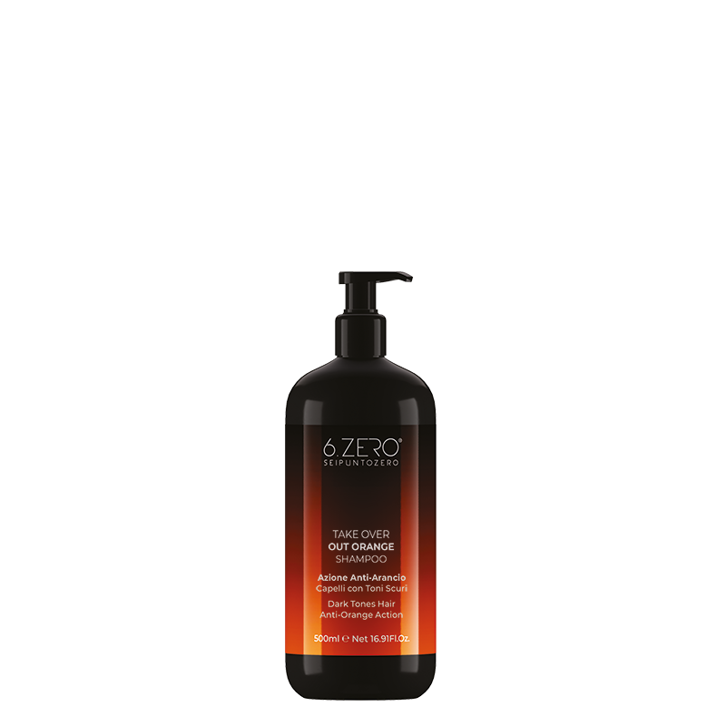 Take Over – Out Orange-Shampoo antiarancio per capelli con toni scuri
