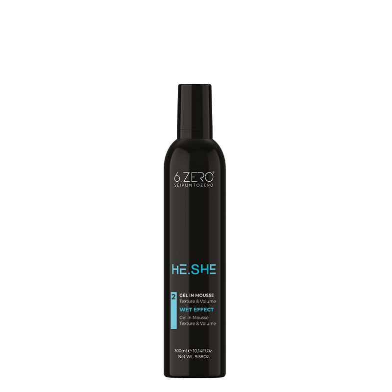 HE.SHE-Gel in mousse texture and volume